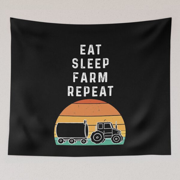 Item preview, Eat, Sleep, Farm, Repeat Vintage designed and sold by blueprint198686.