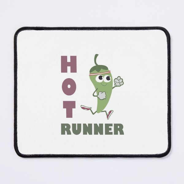 Item preview, Hot Runner Green Retro Running  Hot Pepper designed and sold by Hedgie Designs.
