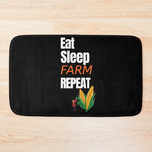 Item preview, Eat Sleep FARM Repeat Funny Farm related meme for the Farmer in your life designed and sold by LMcDs.