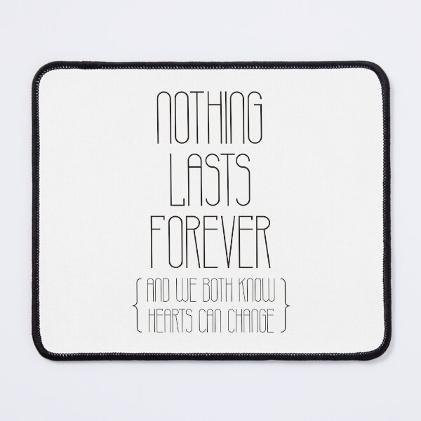 Item preview, Nothing lasts forever (black) designed and sold by didijuca.