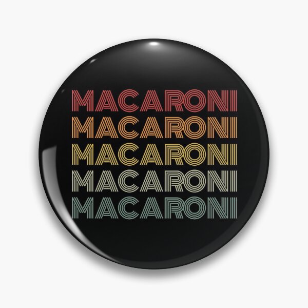 Item preview, Macaroni Retro Style designed and sold by MariosNydras.