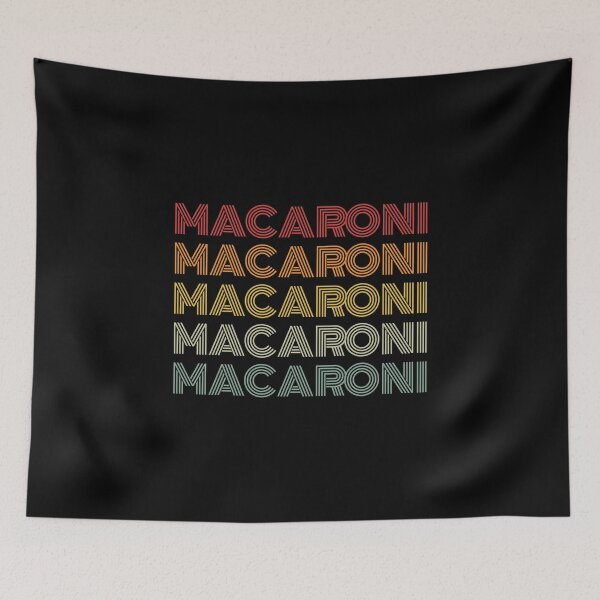 Item preview, Macaroni Retro Style designed and sold by MariosNydras.