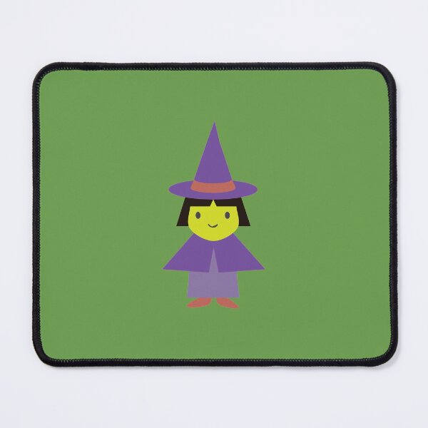 Item preview, Adorable Little Cartoon Witch Dressed in Purple designed and sold by Hedgie Designs.