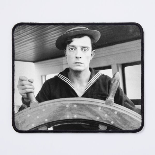 Item preview, Buster Keaton - The Navigator - BW Vintage - D21 designed and sold by DecoVintage.