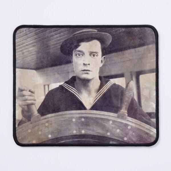Item preview, Buster Keaton - The Navigator - Watercolor Vintage - D22 designed and sold by DecoVintage.