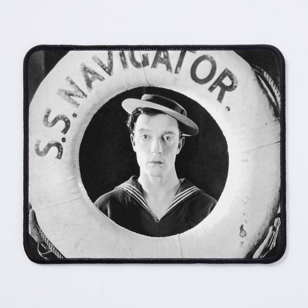 Item preview, Buster Keaton - The Navigator - BW Vintage - D25 designed and sold by DecoVintage.