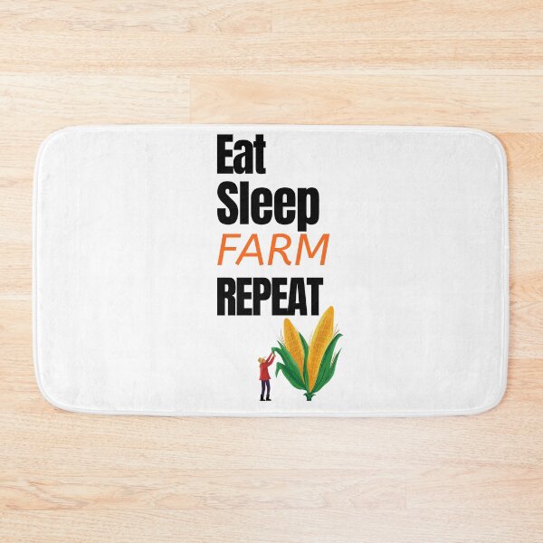 Item preview, Eat Sleep FARM Repeat for all those who love funny farming tshirts and stickers designed and sold by LMcDs.