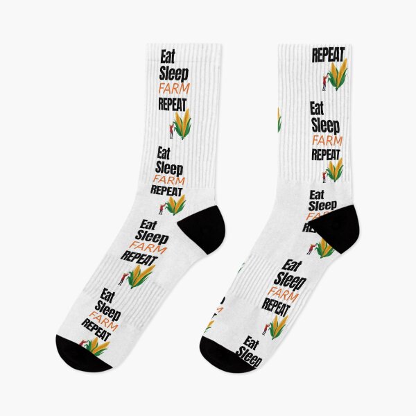 Item preview, Eat Sleep FARM Repeat for all those who love funny farming tshirts and stickers designed and sold by LMcDs.