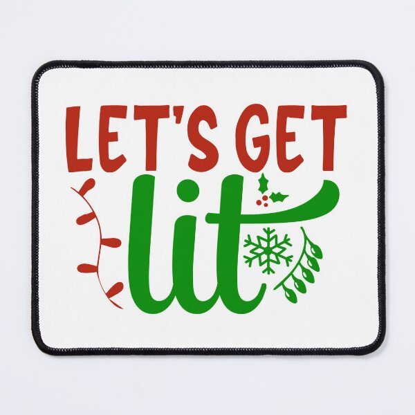 Item preview, Funny Christmas, Let's Get Lit designed and sold by DigitalEffects.