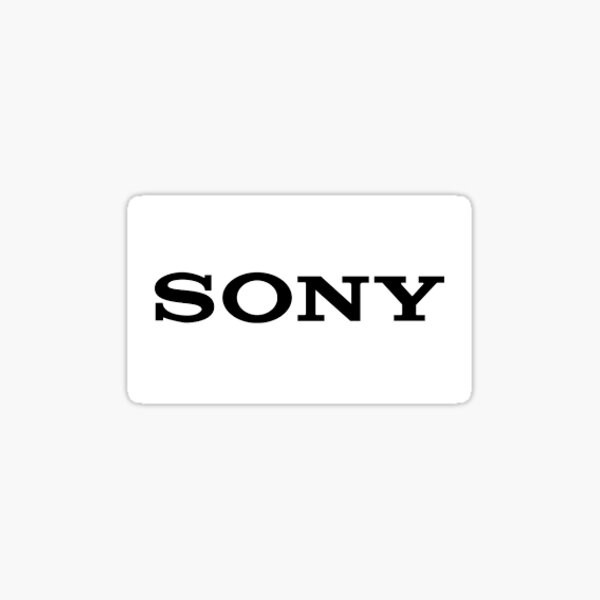 Sony Merch Sticker
