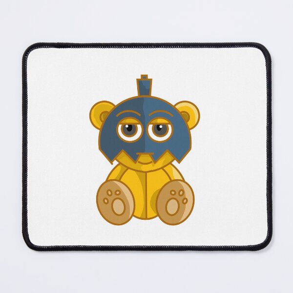 Item preview, cute brown bear wearing mask designed and sold by Swedi.