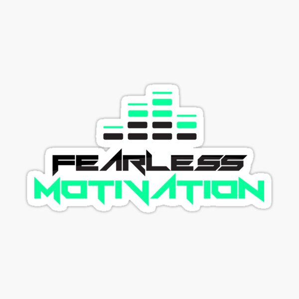 Fearless Motivation - LOGO Team Fearless Sticker