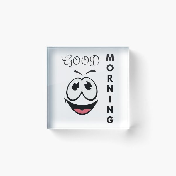 Item preview, Smiling Face Good Morning designed and sold by camteng.