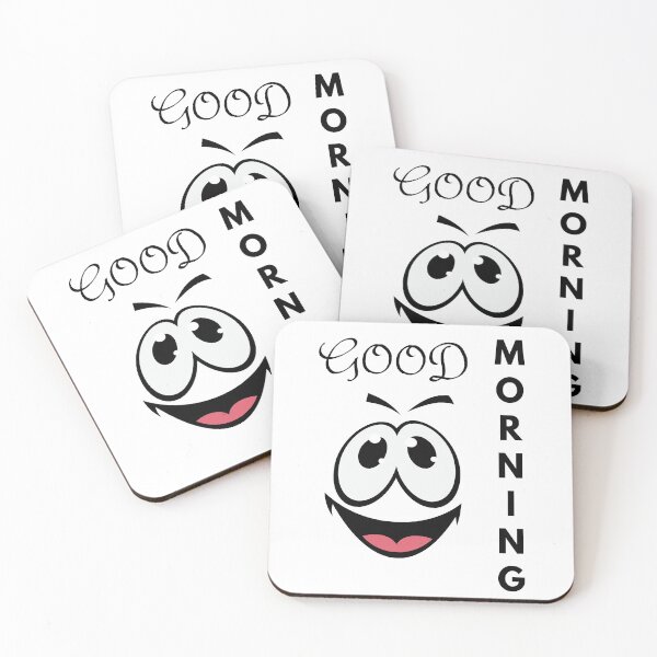 Item preview, Smiling Face Good Morning designed and sold by camteng.