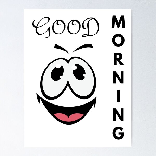 Item preview, Smiling Face Good Morning designed and sold by camteng.