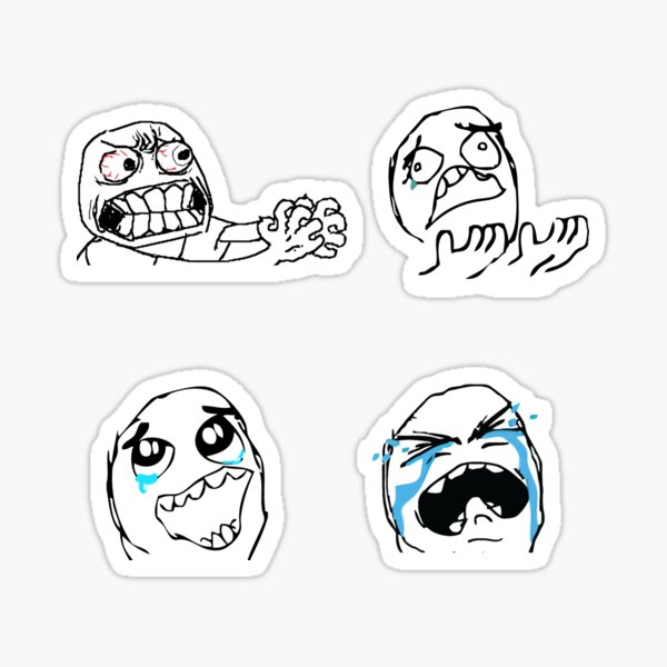 TPU Tearproof Troll Guy Trollface Geek Forever Ugly Tears Meme