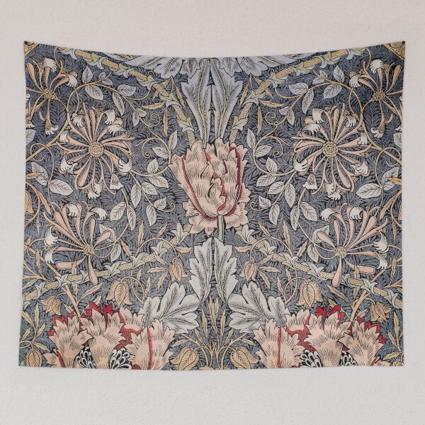Item preview, Honeysuckle (1896) by William Morris designed and sold by amrmab.