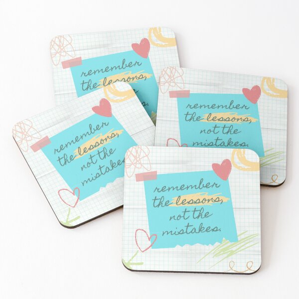 Item preview, remember the lessons, not the mistakes designed and sold by desenhosdaniela.