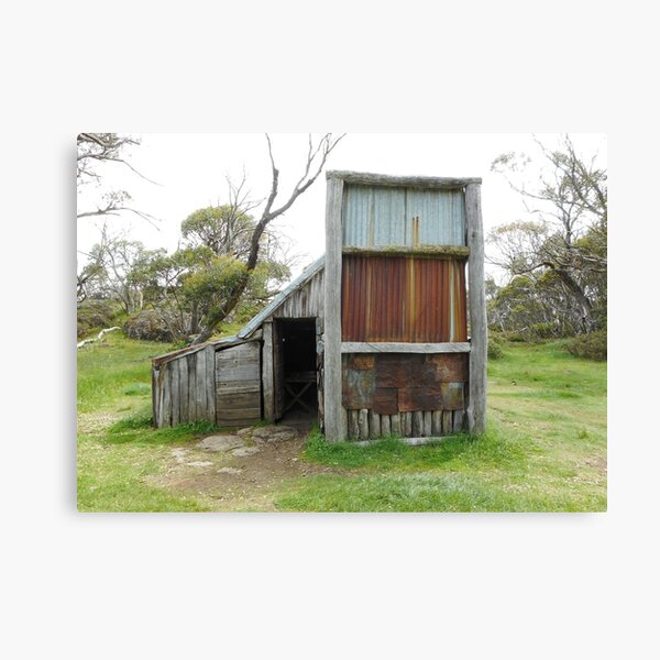 Item preview, Wallace Hut, Falls Creek, Victoria, Australia designed and sold by WildAliceArt.