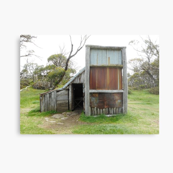 Item preview, Wallace Hut, Falls Creek, Victoria, Australia designed and sold by WildAliceArt.