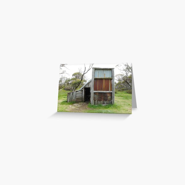 Item preview, Wallace Hut, Falls Creek, Victoria, Australia designed and sold by WildAliceArt.