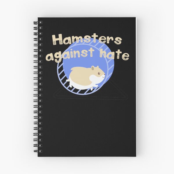Item preview, Hamsters against hate: cute design with an important message designed and sold by incurablehippie.