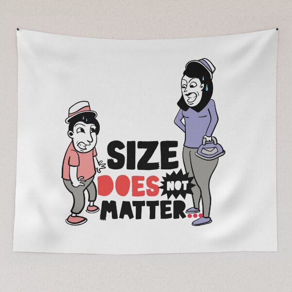 Item preview, Size does not matter! designed and sold by artztur.