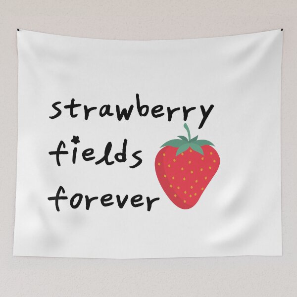 Item preview, Strawberry Fields Forever shirt, strawberry shirt , strawberry fields, designed and sold by Zakariya20.