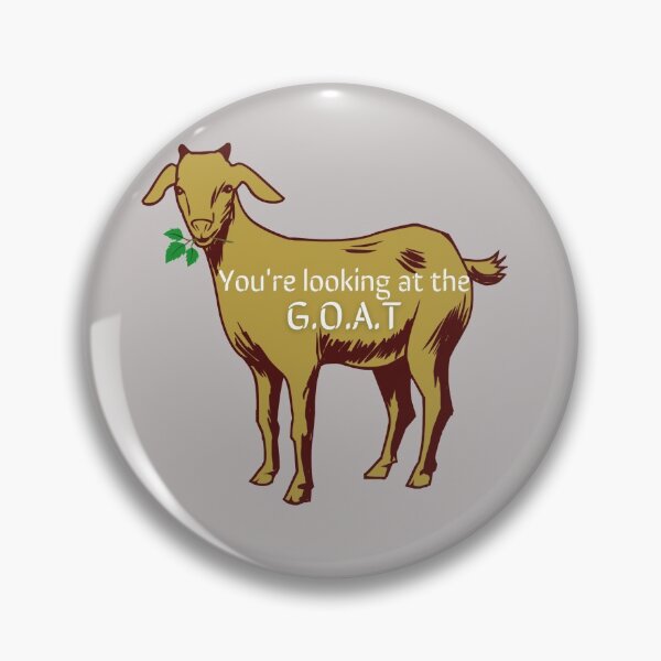 Item preview, G.O.A.T designed and sold by Reecethebeast.