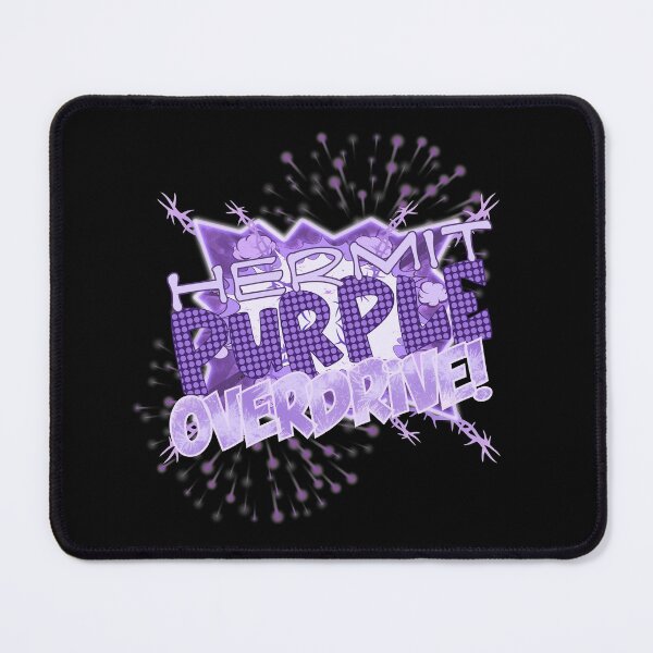 Item preview, Purple Hermit Stand (Design #1 - on Black) designed and sold by epinkb.