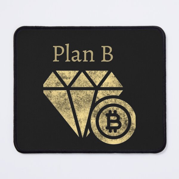 Item preview, Plan B Bitcoin NFT Non Fungible Token Buy Bitcoin designed and sold by Peggy Lindstrom.