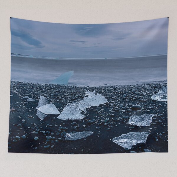 Item preview, Moody Morning At Diamond Beach Iceland designed and sold by Catherine Reading.