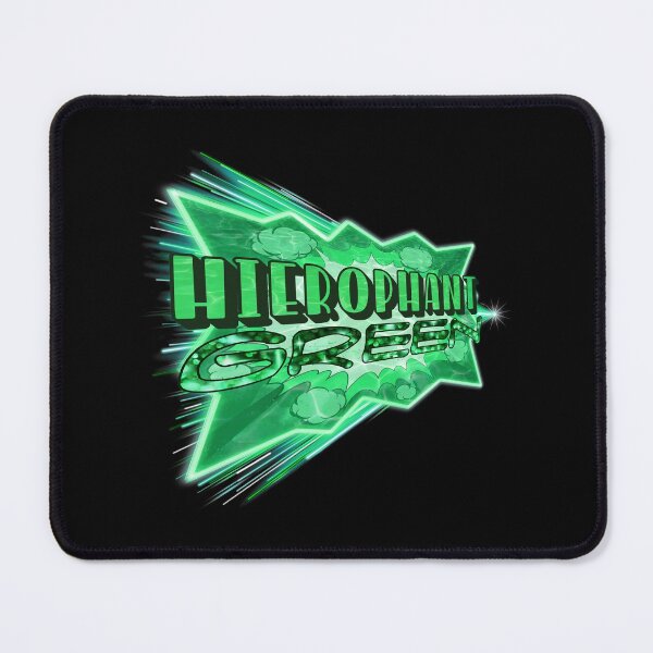 Item preview, Green Hierophant Stand (Design #2 - On Black) designed and sold by epinkb.