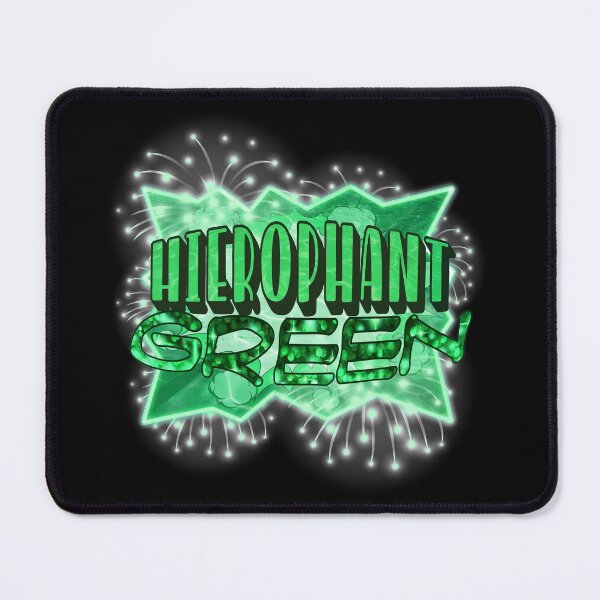 Item preview, Green Hierophant Stand (Design #1 - On Black) designed and sold by epinkb.
