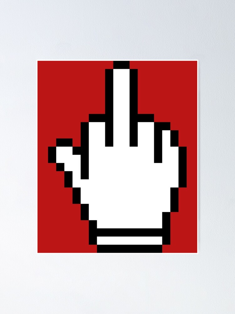 Pixel middle finger -  Österreich