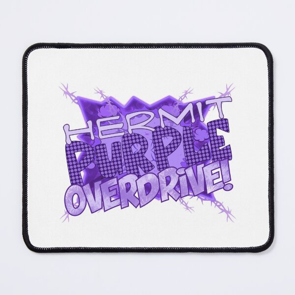 Item preview, Purple Hermit Stand (Design #2 - on White) designed and sold by epinkb.