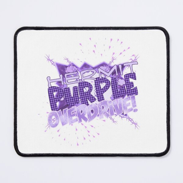 Item preview, Purple Hermit Stand (Design #1 - on White) designed and sold by epinkb.