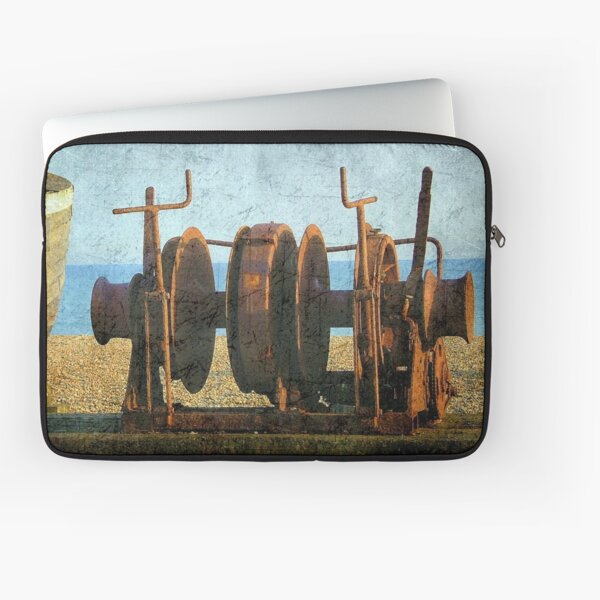 Rusted Winch © Laptop Sleeve