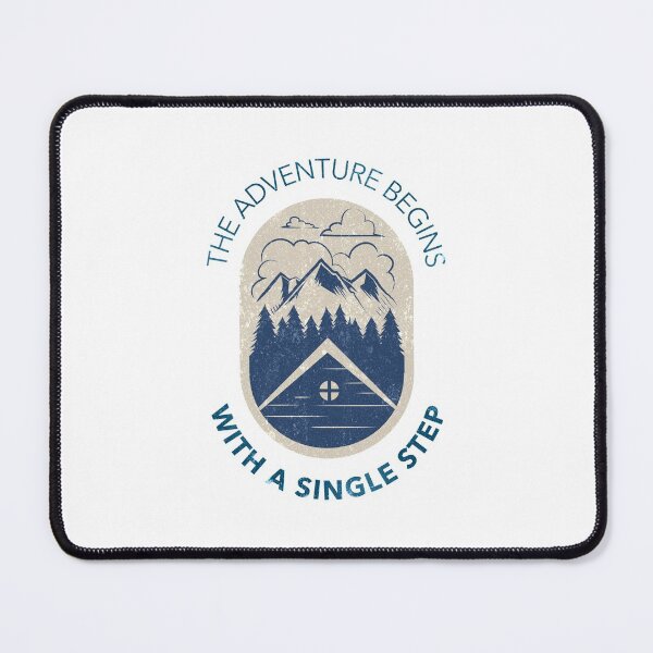 Item preview, The adventure begins with a single step designed and sold by TheHillSpruce.