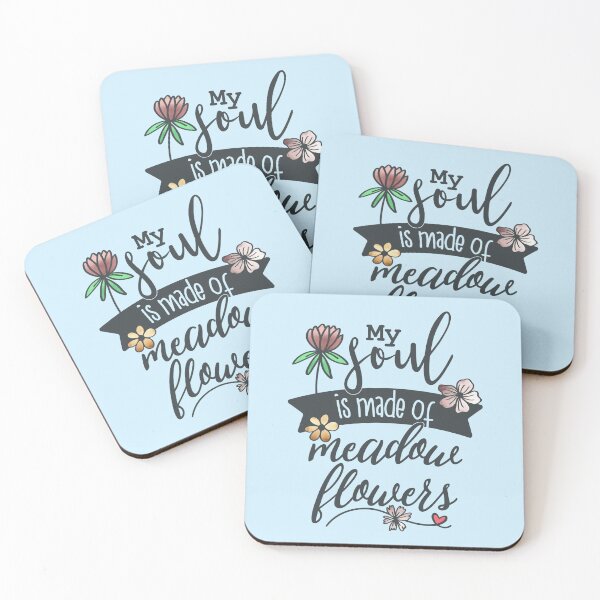 Item preview, My Soul Is Made Of Meadow Flowers designed and sold by SewnMemories.