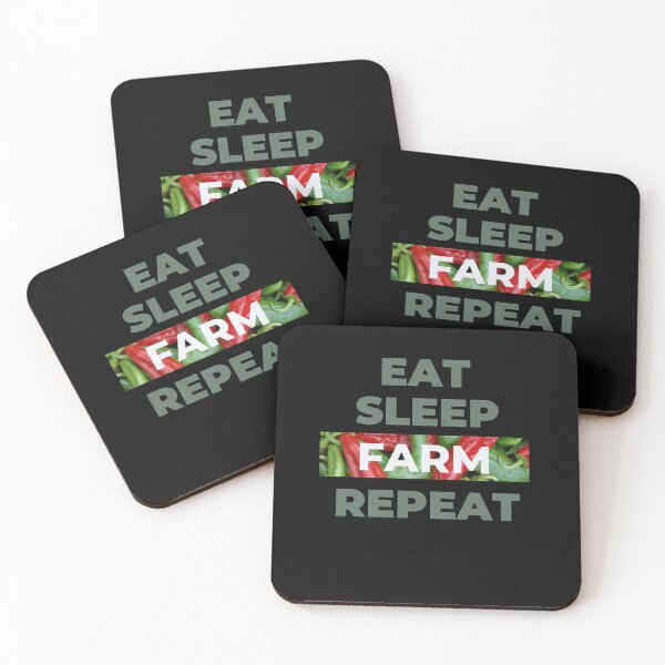Item preview, Eat sleep farm repeat designed and sold by Mumzy2many.