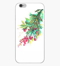 Christmas Holly - T shirt iPhone Case