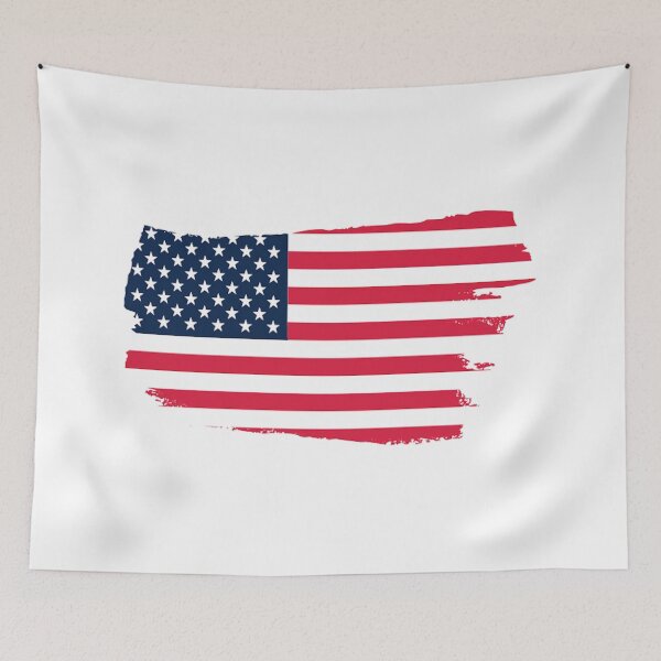Item preview, United States of America Flag designed and sold by Guerillafashion.
