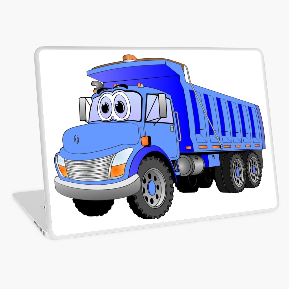 blue dump truck toy