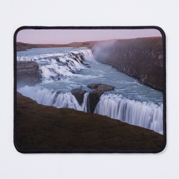 Item preview, View Over Gullfoss Waterfall In Iceland designed and sold by Catherine Reading.