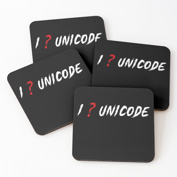 Item preview, I Unicode designed and sold by RAWVANE.