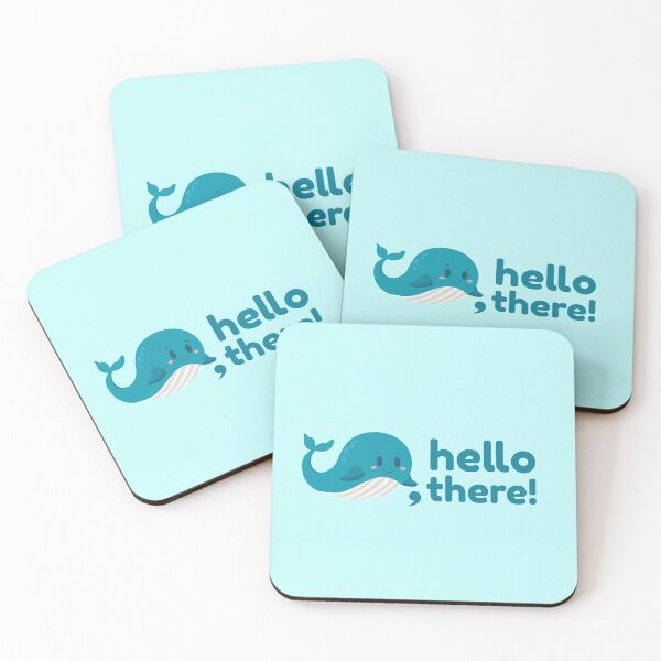 Item preview, Whale hello there funny animal pun  designed and sold by punnylauren.