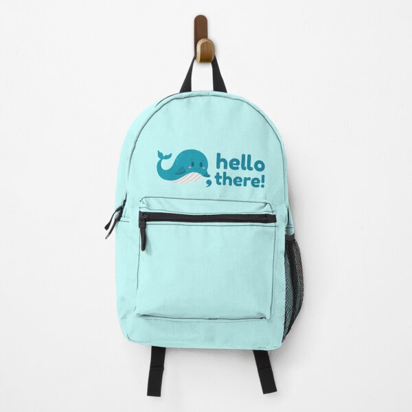 Item preview, Whale hello there funny animal pun designed and sold by punnylauren.