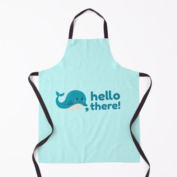 Item preview, Whale hello there funny animal pun designed and sold by punnylauren.