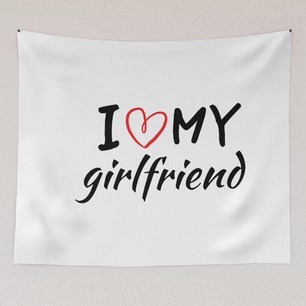 Item preview, I Love My Girlfriend Shirt  designed and sold by Zakariya20.